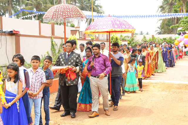 Grace Ministry Celebrated the Feast of Divine Mercy 2018 along with the 5th Anniversary of Prayer Center with grandeur in Mangalore here on April 6, 2018.